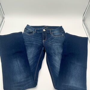 White House Black Market Dark Blue Straight Leg Jeans